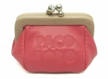 Mini monedero coral