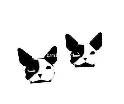 pendientes bulldog